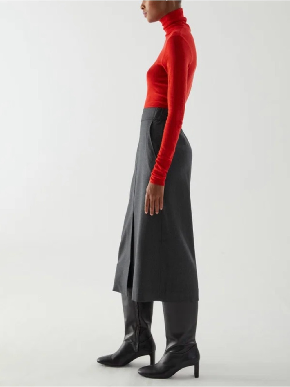 COS wool midi skirt - Picture 9 of 11